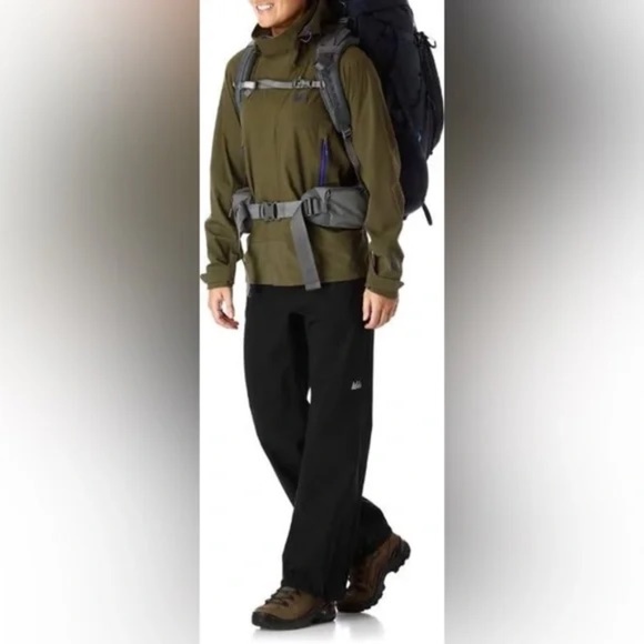 REI Pants - REI Co-op Talusphere Rain Pants Black Women's XL x 32L